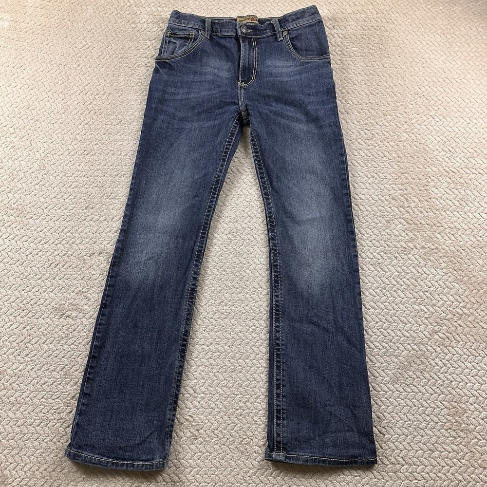 Wrangler 20X Jeans Boys 16 Regular Bootcut Youth Kids Western Cowboy Pants Denim